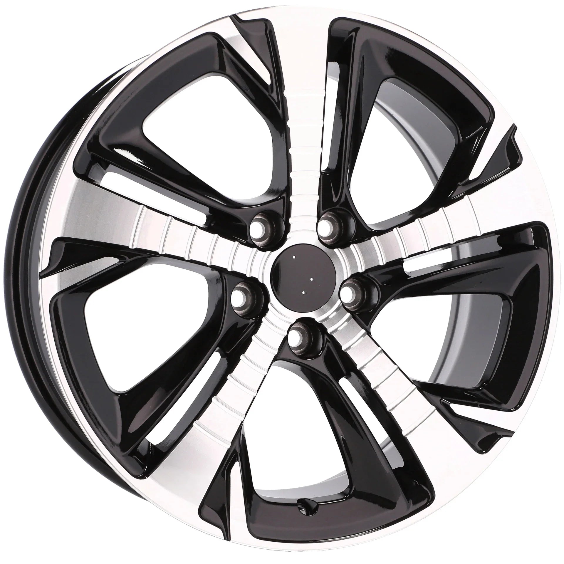 Alu kola pro Peugeot B5514 7x16 5x108 ET40 65.1 Black Polished | Wheelsup.cz