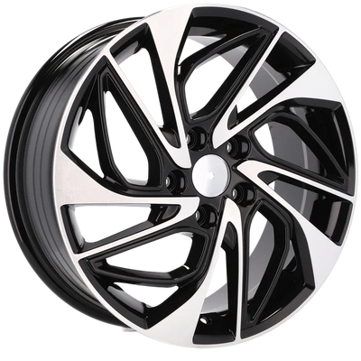 Alu kola pro Hyundai B5518 7.5x18 5x114.3 ET51 67.1 Black Polished | Wheelsup.cz