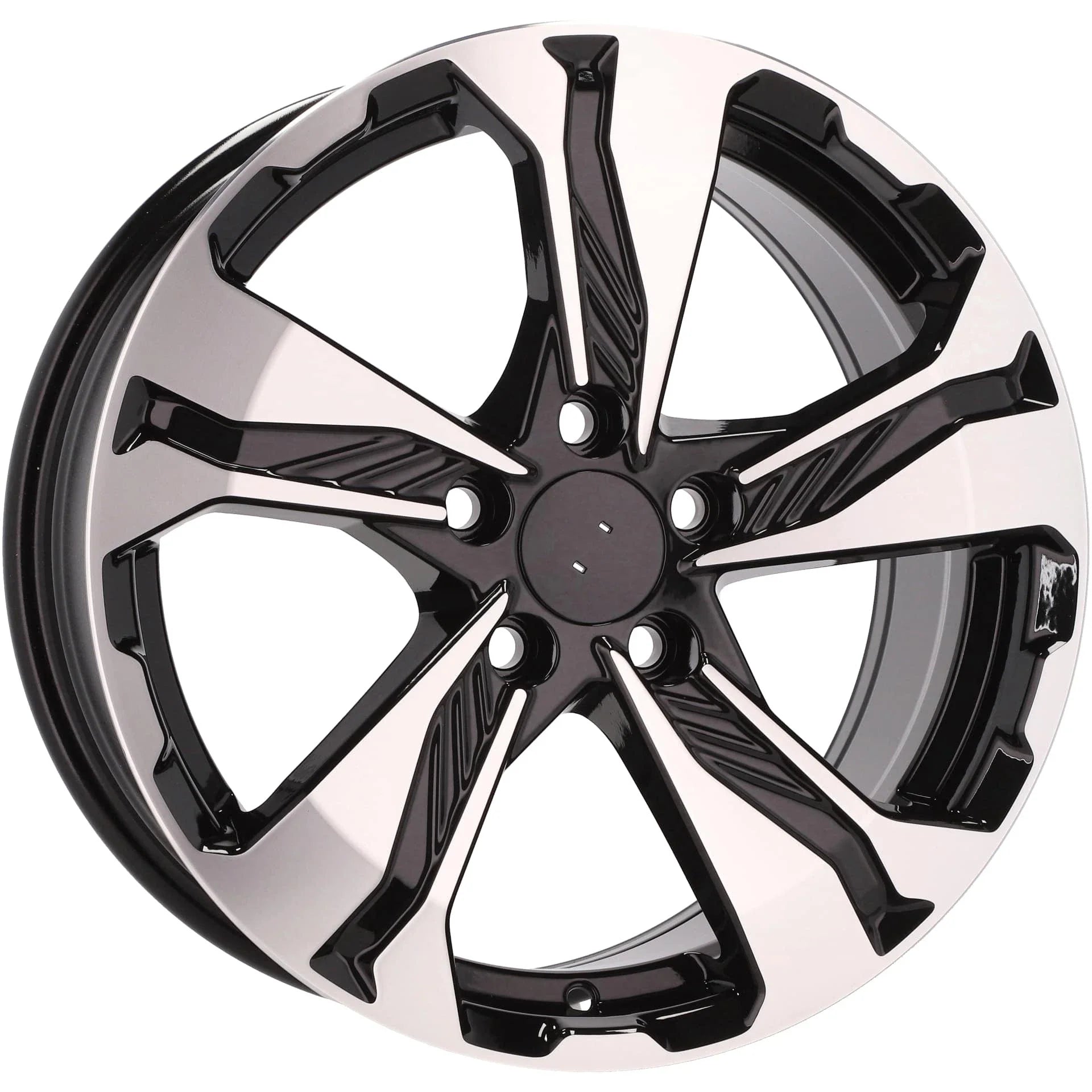 Alu kola pro Honda B5520 7.5x17 5x114.3 ET45 64.1 Black Polished | Wheelsup.cz
