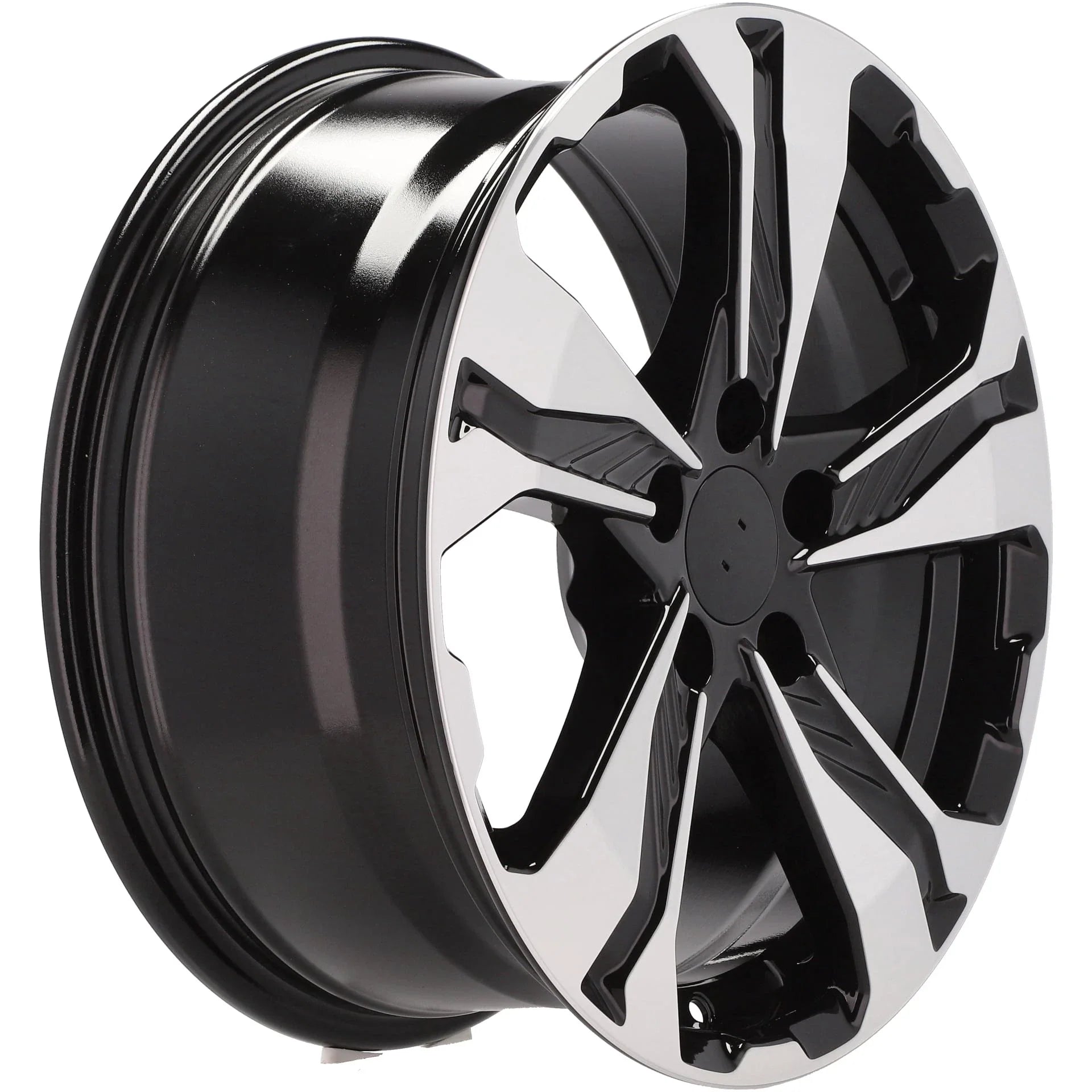 Alu kola pro Honda B5520 7.5x17 5x114.3 ET45 64.1 Black Polished | Wheelsup.cz