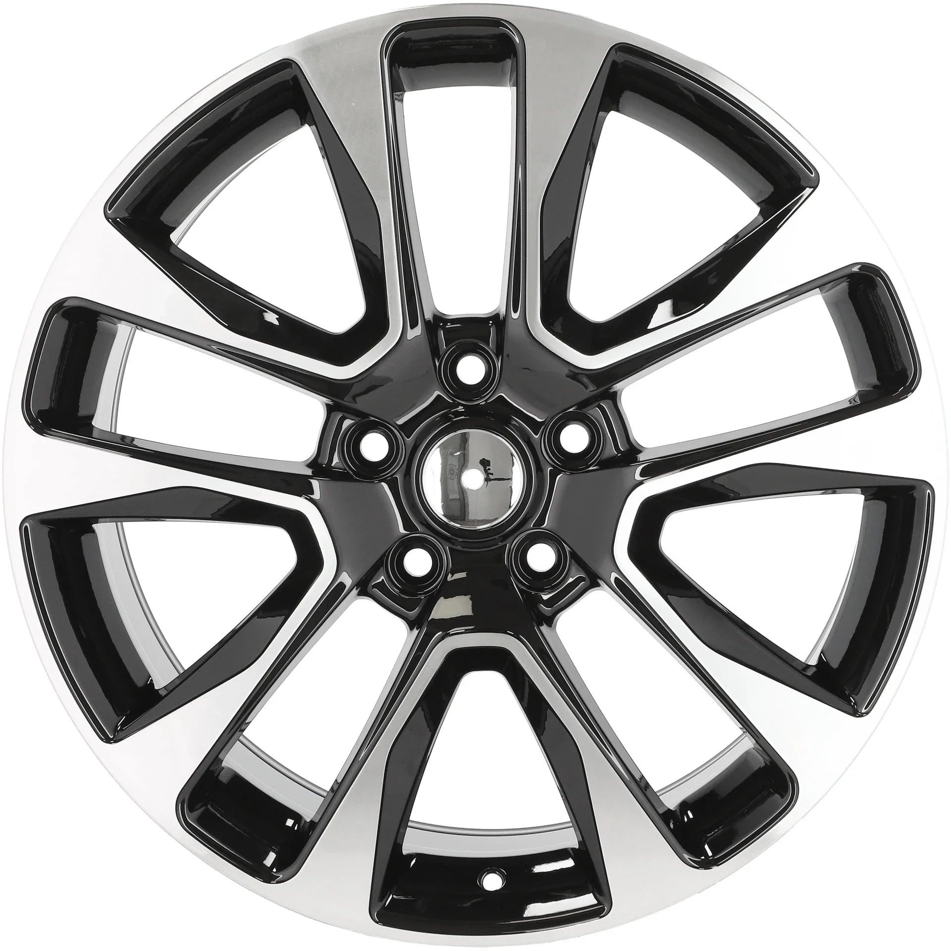 Alu kola pro Jeep B5536 8x20 5x127 ET50 71.6 Black Polished | Wheelsup.cz