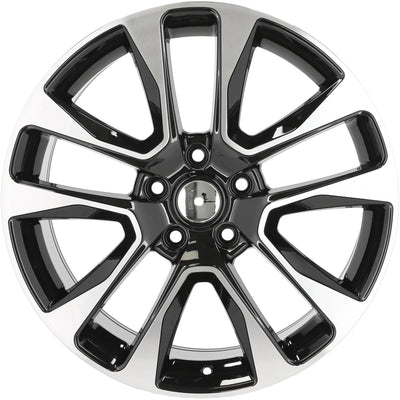 Alu kola pro Jeep B5536 8x20 5x127 ET50 71.6 Black Polished | Wheelsup.cz