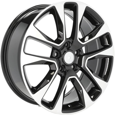 Alu kola pro Jeep B5536 8x20 5x127 ET50 71.6 Black Polished | Wheelsup.cz