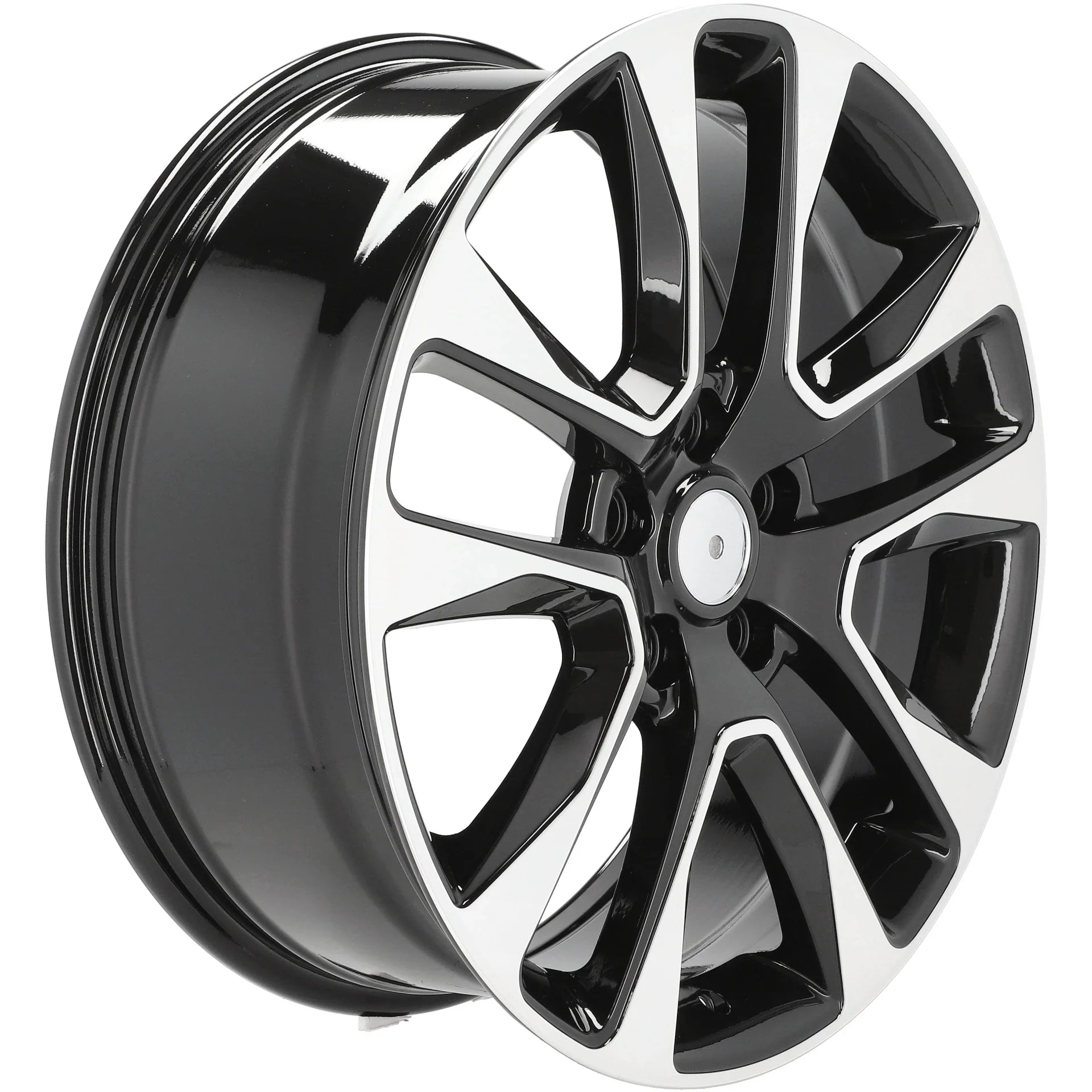 Alu kola pro Jeep B5536 8x20 5x127 ET50 71.6 Black Polished | Wheelsup.cz
