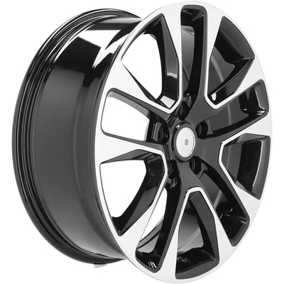 Alu kola pro Jeep B5536 8x20 5x127 ET50 71.6 Black Polished | Wheelsup.cz