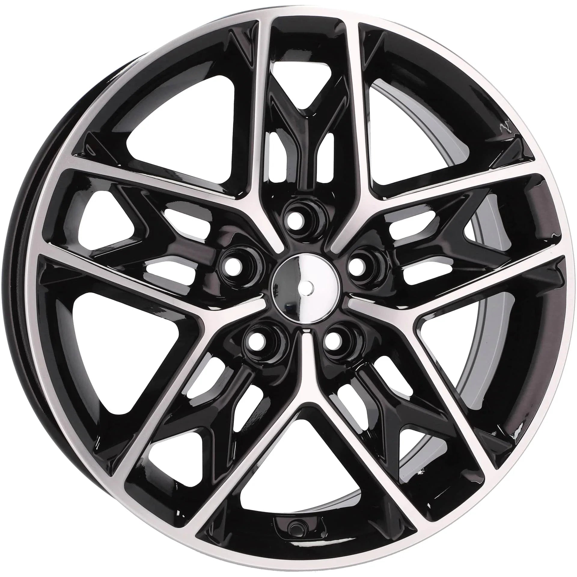 Alu kola pro Kia B5567 7x17 5x114.3 ET48 67.1 Black Polished | Wheelsup.cz