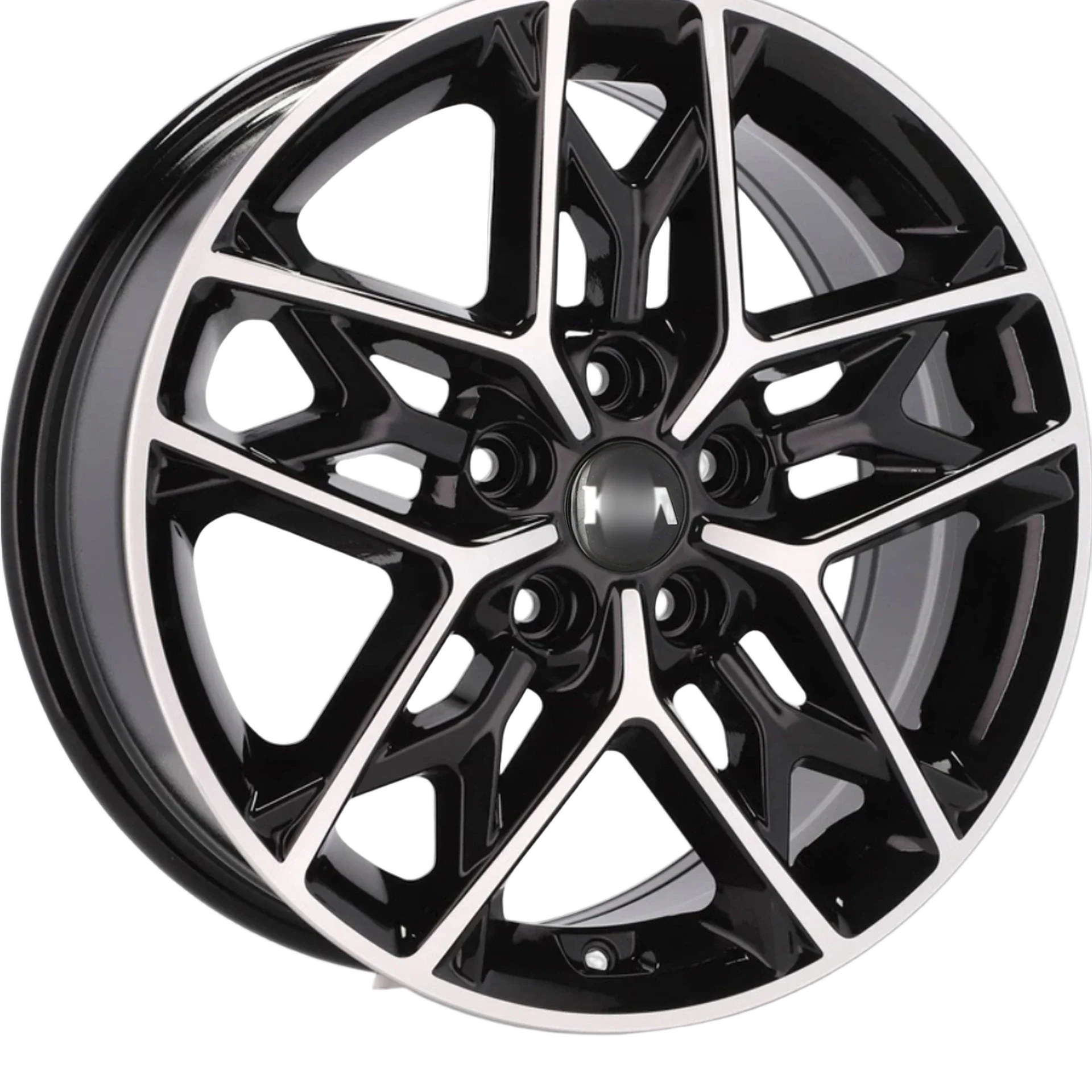 Alu kola pro Kia B5567 7.5x18 5x114.3 ET48 67.1 Black Polished | Wheelsup.cz