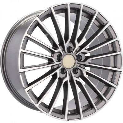 Alu kola pro BMW B5569 10x20 5x112 ET41 66.6 Grey Polished | Wheelsup.cz