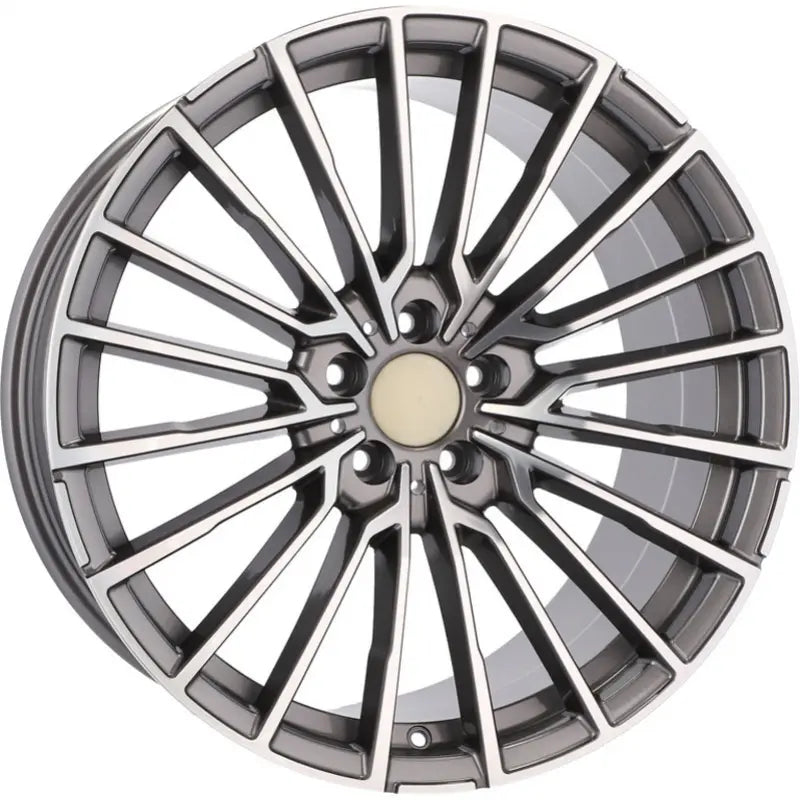 Alu kola pro BMW B5569 8.5x20 5x112 ET25 66.6 Grey Polished | Wheelsup.cz