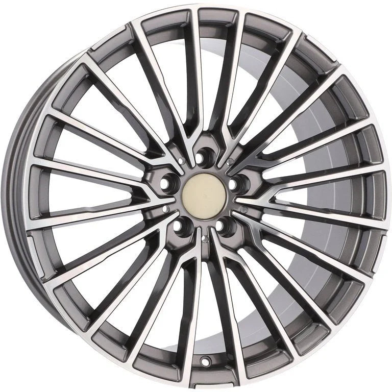 Alu kola pro BMW B5569 10x21 5x112 ET41 66.6 Grey Polished | Wheelsup.cz