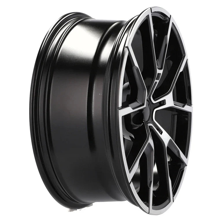 Alu kola pro BMW B5601 7.5x17 5x112 ET27 66.6 Black Polished | Wheelsup.cz