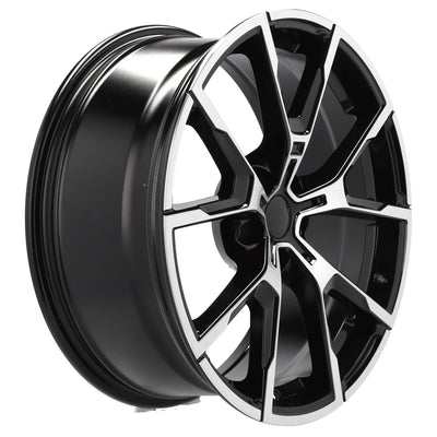 Alu kola pro BMW B5601 7.5x17 5x120 ET40 72.6 Black Polished | Wheelsup.cz