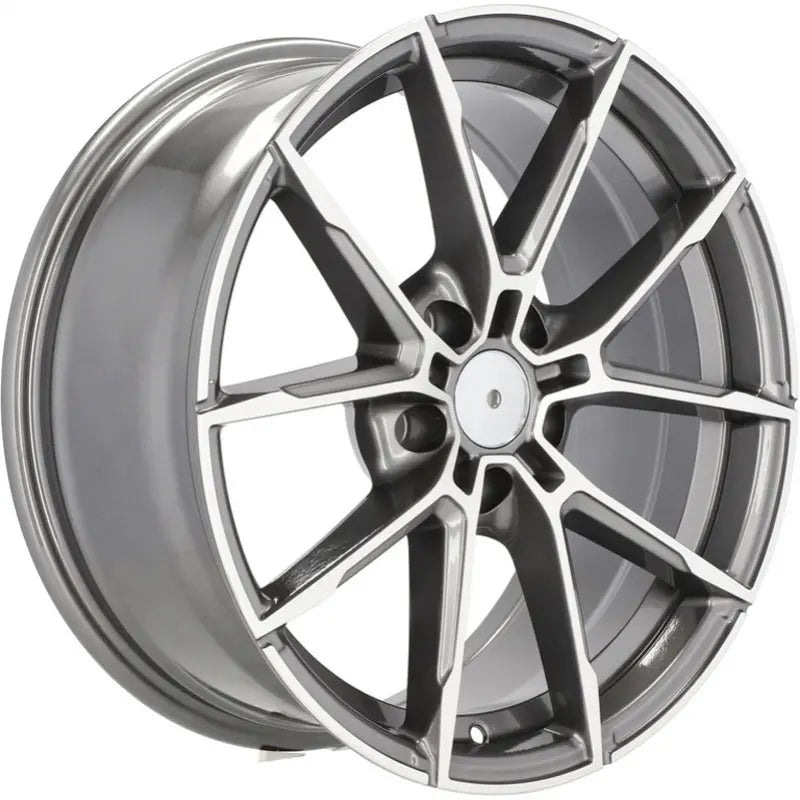 Alu kola pro BMW B5601 7.5x17 5x112 ET27 66.6 Grey Polished | Wheelsup.cz