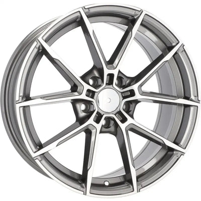 Alu kola pro BMW B5601 7.5x17 5x112 ET27 66.6 Grey Polished | Wheelsup.cz