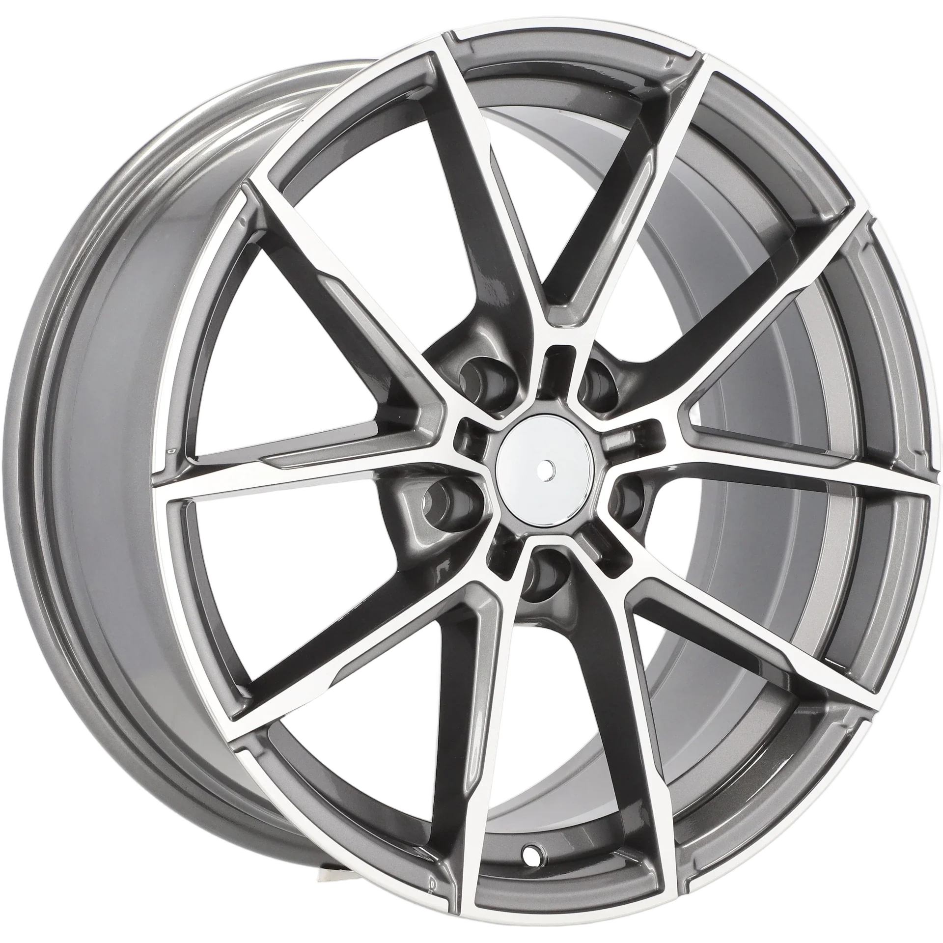 Alu kola pro BMW B5601 7.5x17 5x112 ET27 66.6 Grey Polished | Wheelsup.cz
