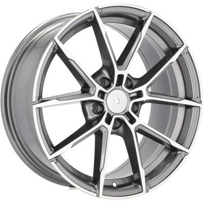 Alu kola pro BMW B5601 7.5x17 5x112 ET27 66.6 Grey Polished | Wheelsup.cz