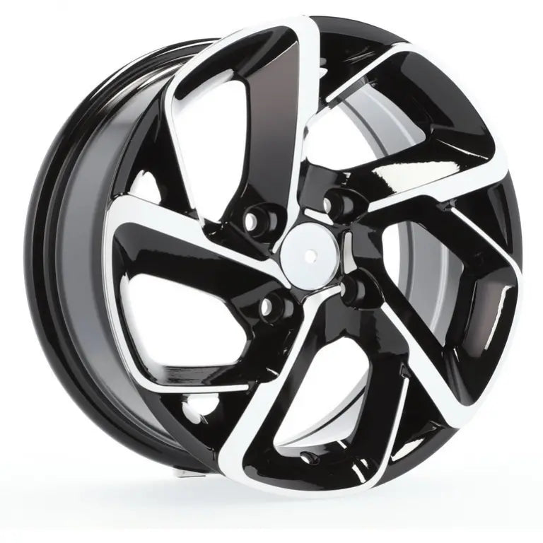 Alu kola pro Citroen B5714 7x16 4x108 ET25 65.1 Black Polished | Wheelsup.cz