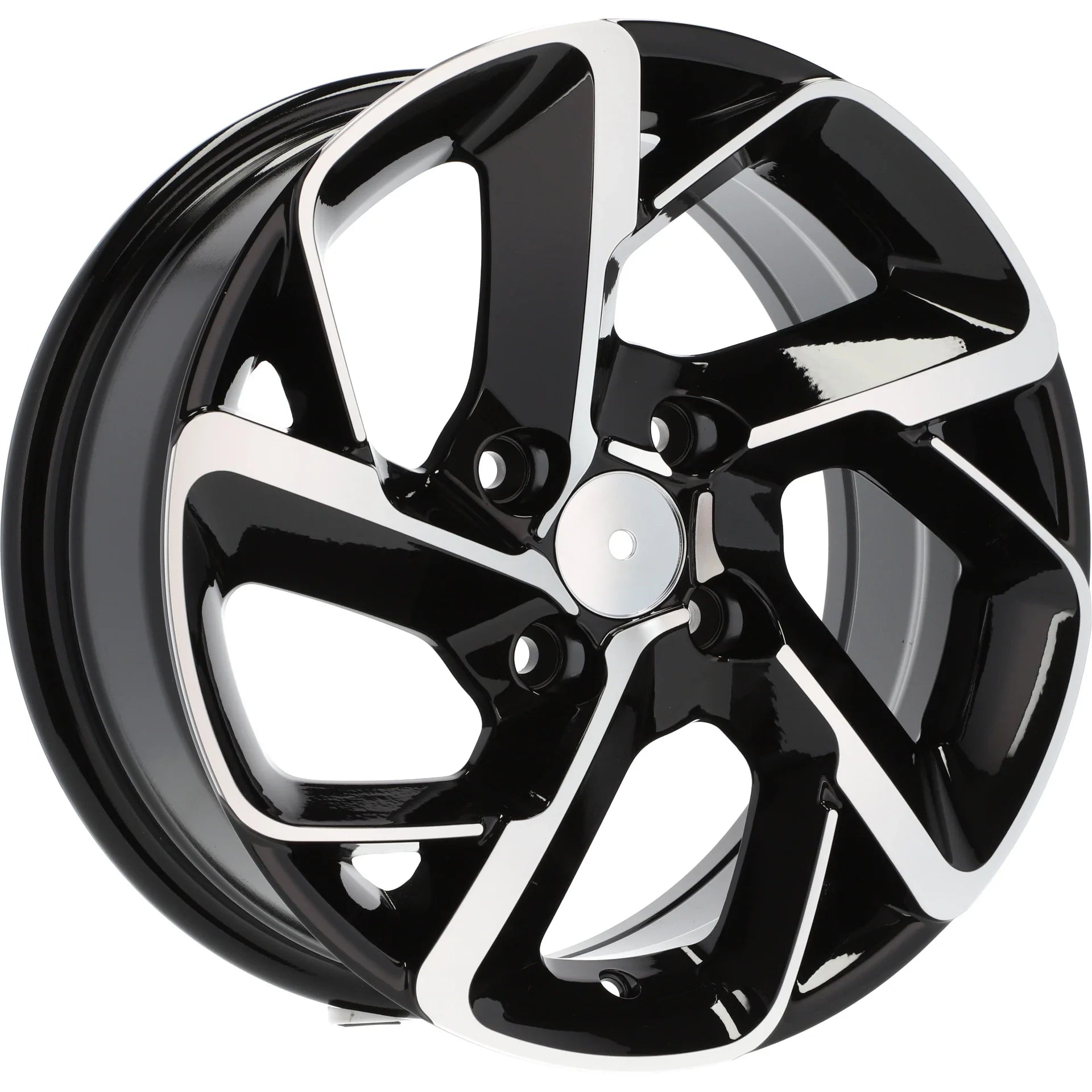 Alu kola pro Citroen B5714 6.5x15 4x108 ET25 65.1 Black Polished | Wheelsup.cz