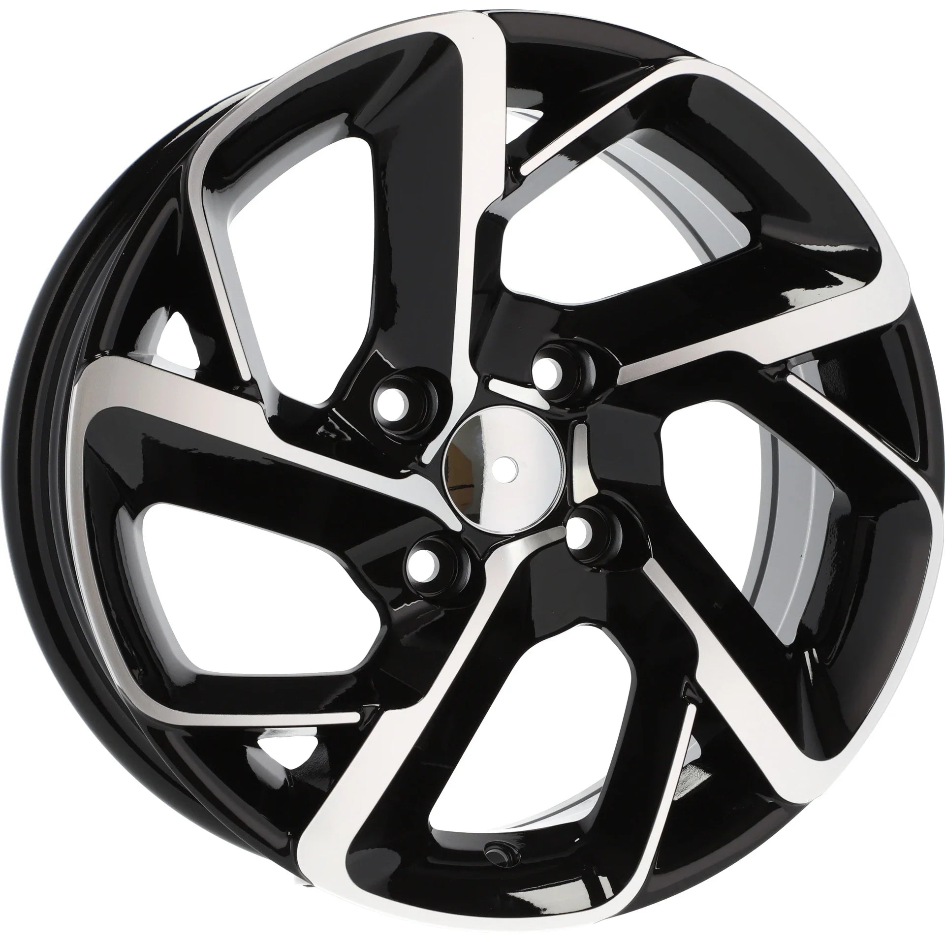 Alu kola pro Citroen B5714 6.5x15 4x108 ET25 65.1 Black Polished | Wheelsup.cz