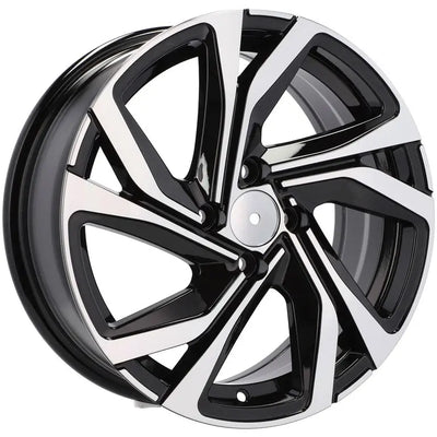 Alu kola pro Renault B5762 7x17 5x114.3 ET43 66.1 Black Polished | Wheelsup.cz