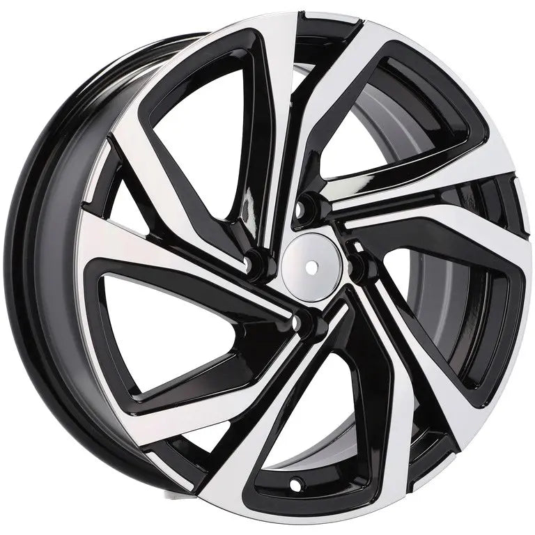 Alu kola Racing Line B5762 6x15 5x114.3 ET40 66.1 Black Polished