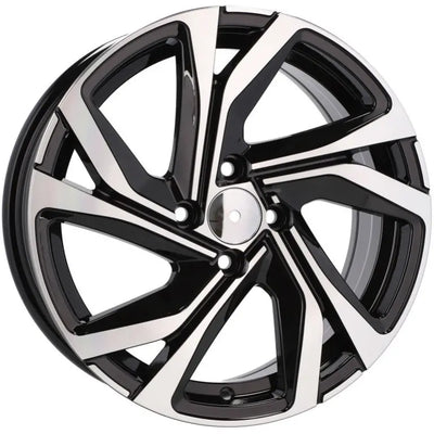 Alu kola pro Renault B5762 7x17 5x114.3 ET43 66.1 Black Polished | Wheelsup.cz