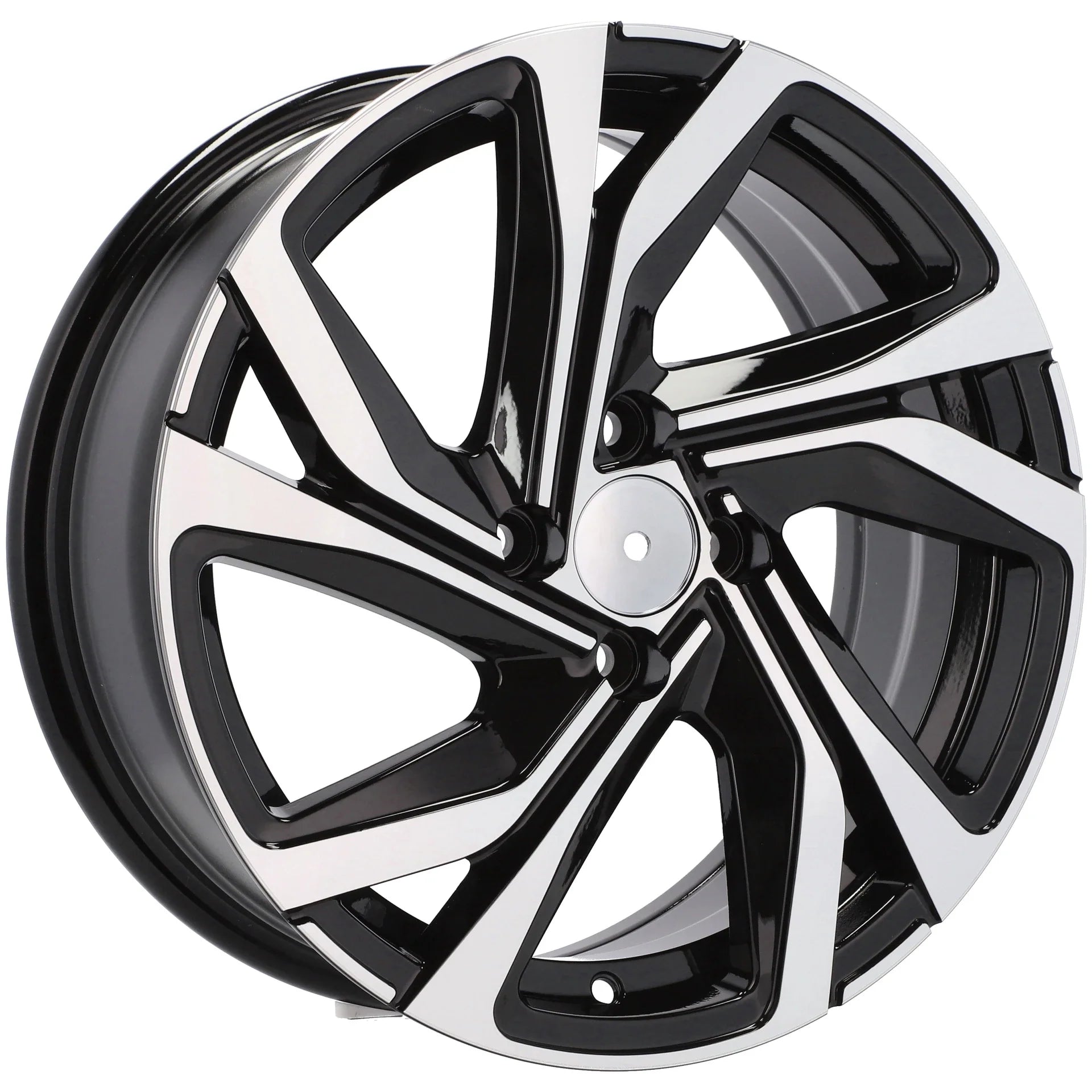 Alu kola pro Racing Line B5762 6x15 5x114.3 ET45 Black Polished | Wheelsup.cz