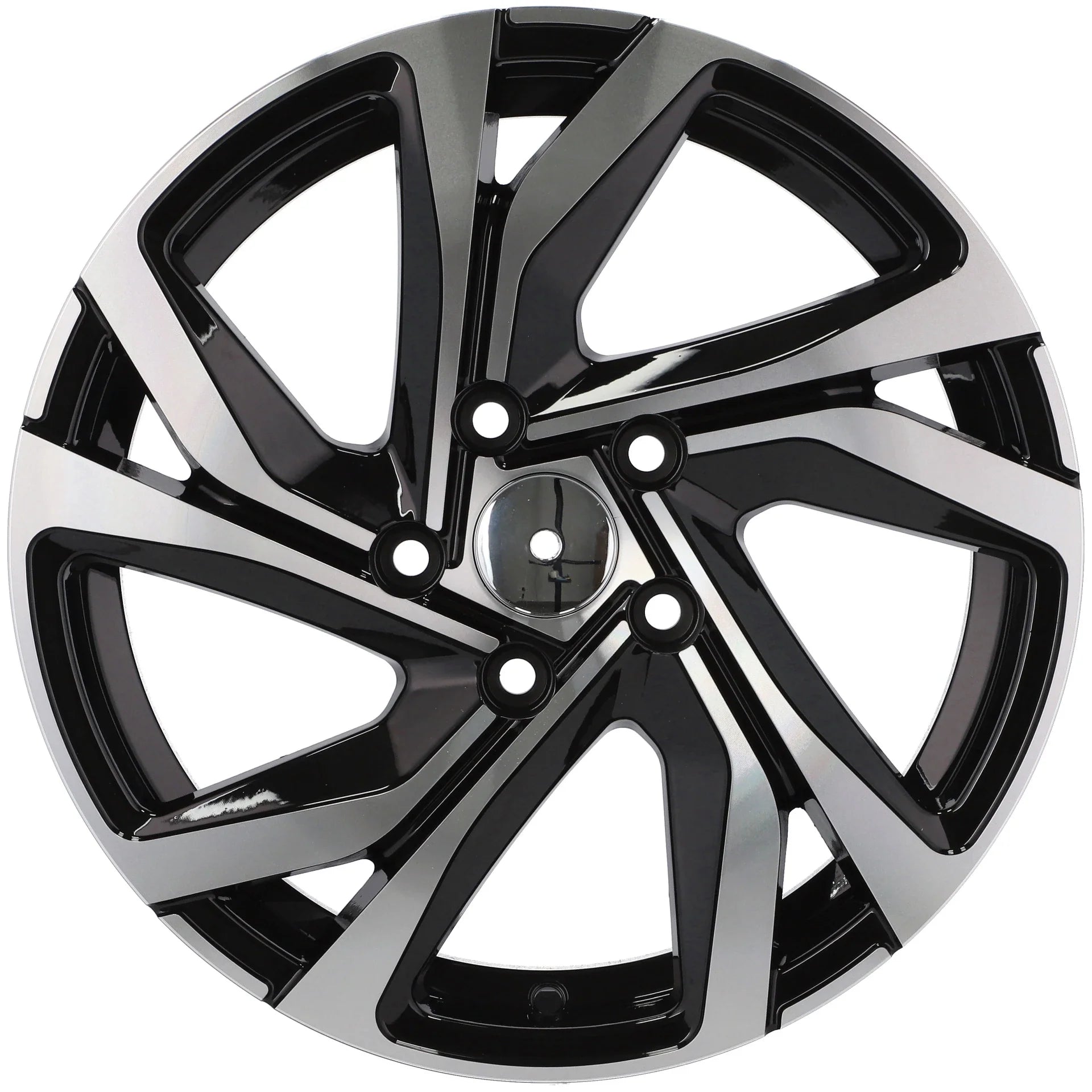 Alu kola pro Renault B5762 6x15 4x100 ET40 60.1 Black Polished | Wheelsup.cz