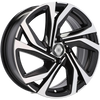 Alu kola pro Renault B5762 7x17 4x100 ET37 60.1 Black Polished