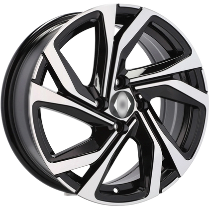 Alu kola pro Renault B5762 6x14 4x100 ET40 60.1 Black Polished