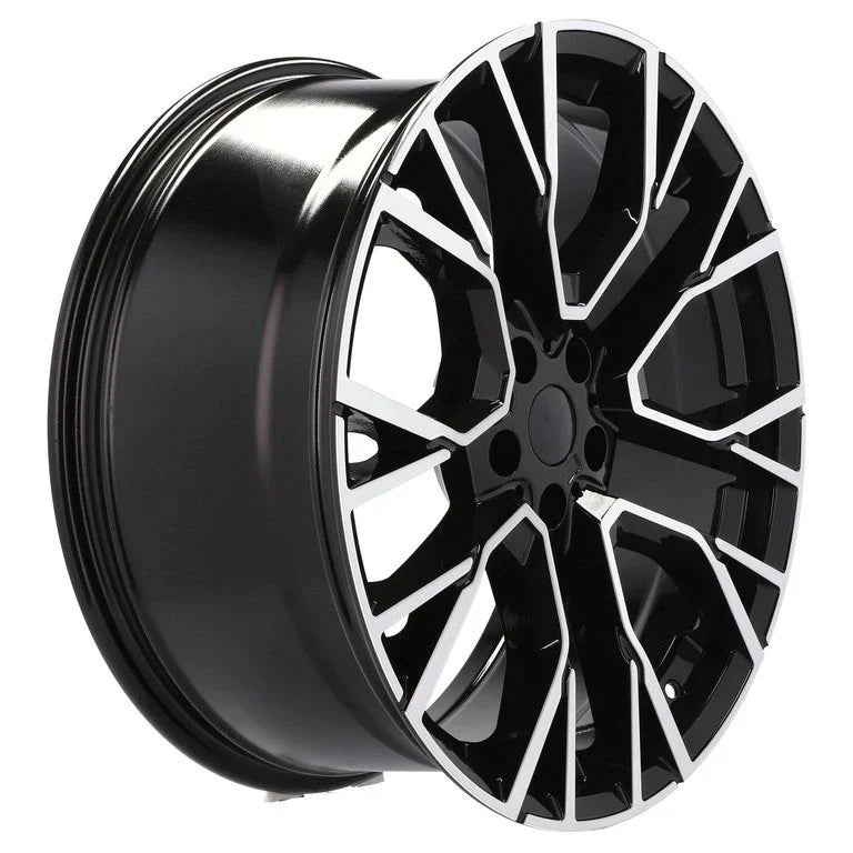 Alu kola pro BMW B5769 9.5x22 5x112 ET37 66.6 Black Polished