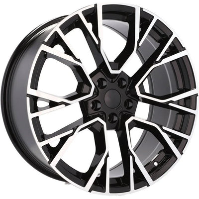 Alu kola pro BMW B5769 10.5x20 5x112 ET40 66.6 Black Polished | Wheelsup.cz