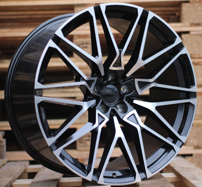 Alu kola pro BMW B5771 20x9.5 5x120 ET30 Black polished | Wheelsup.cz