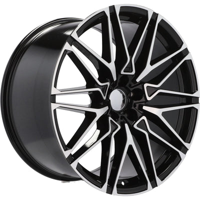 Alu kola pro BMW B5771 10.5x20 5x112 ET40 66.6 Black Polished | Wheelsup.cz