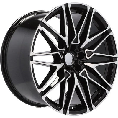Alu kola pro BMW B5771 10.5x20 5x112 ET40 66.6 Black Polished | Wheelsup.cz