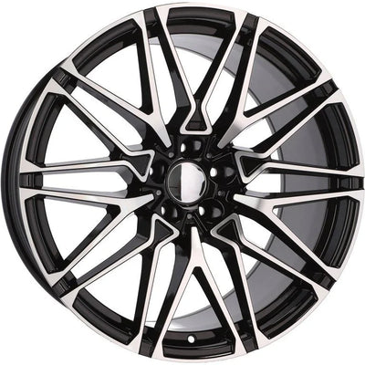 Alu kola pro BMW B5771 10.5x20 5x112 ET40 66.6 Black Polished | Wheelsup.cz