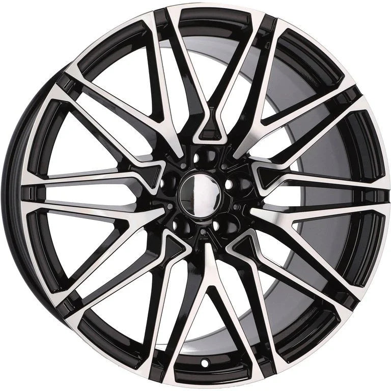 Alu kola pro BMW B5771 10.5x20 5x112 ET40 66.6 Black Polished | Wheelsup.cz