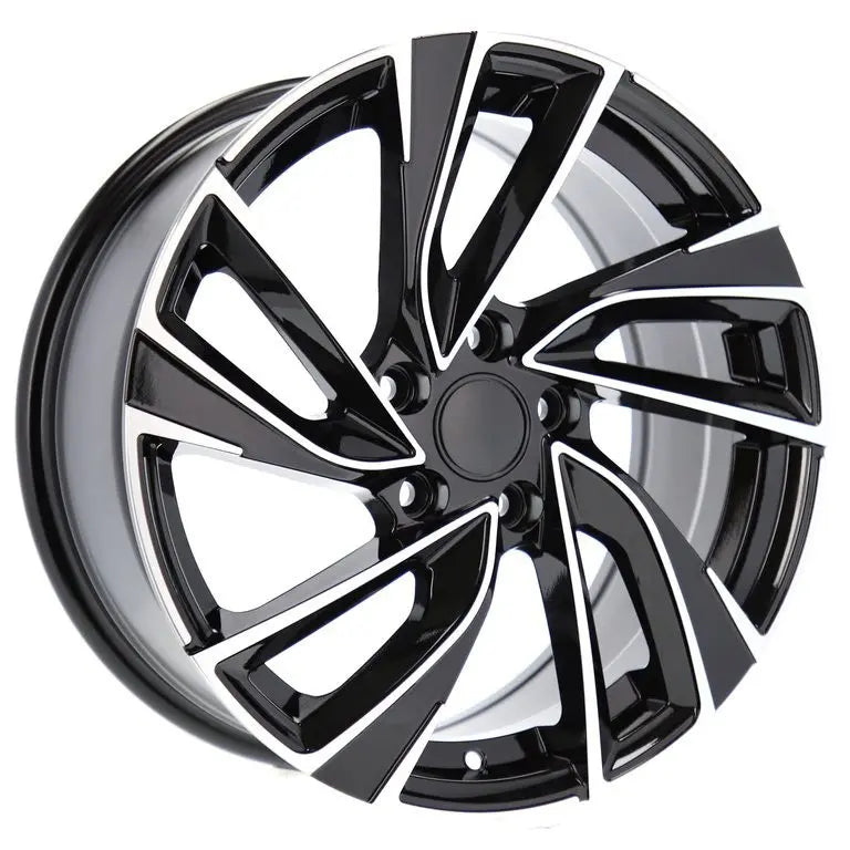 Alu kola pro Volkswagen B5772 7.5x18 5x112 ET45 57.1 Black Polished | Wheelsup.cz