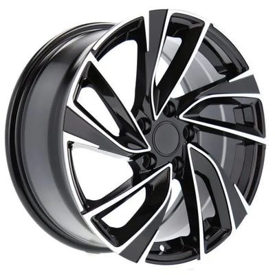 Alu kola pro Volkswagen B5772 7x17 5x100 ET45 57.1 Black Polished | Wheelsup.cz