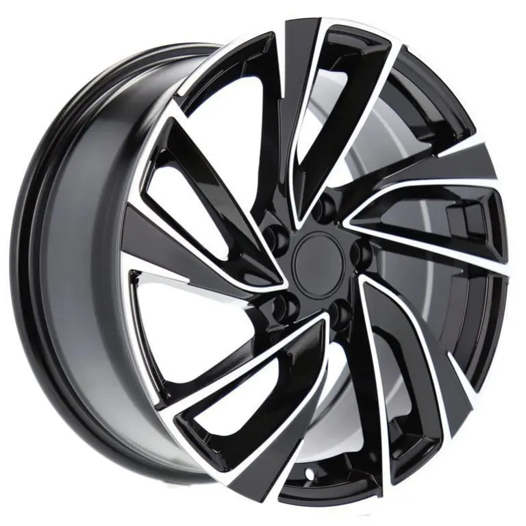 Alu kola pro Volkswagen B5772 7x16 5x100 ET42 57.1 Black Polished | Wheelsup.cz