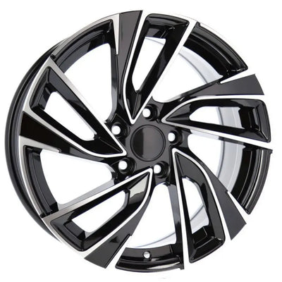 Alu kola pro Volkswagen B5772 7x17 5x100 ET45 57.1 Black Polished | Wheelsup.cz