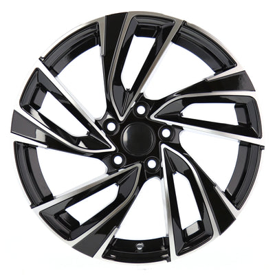 Alu kola pro Volkswagen B5772 7.5x19 5x112 ET45 57.1 Black Polished | Wheelsup.cz