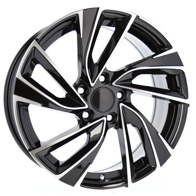 Alu kola pro Volkswagen B5772 7.5x19 5x112 ET45 57.1 Black Polished | Wheelsup.cz