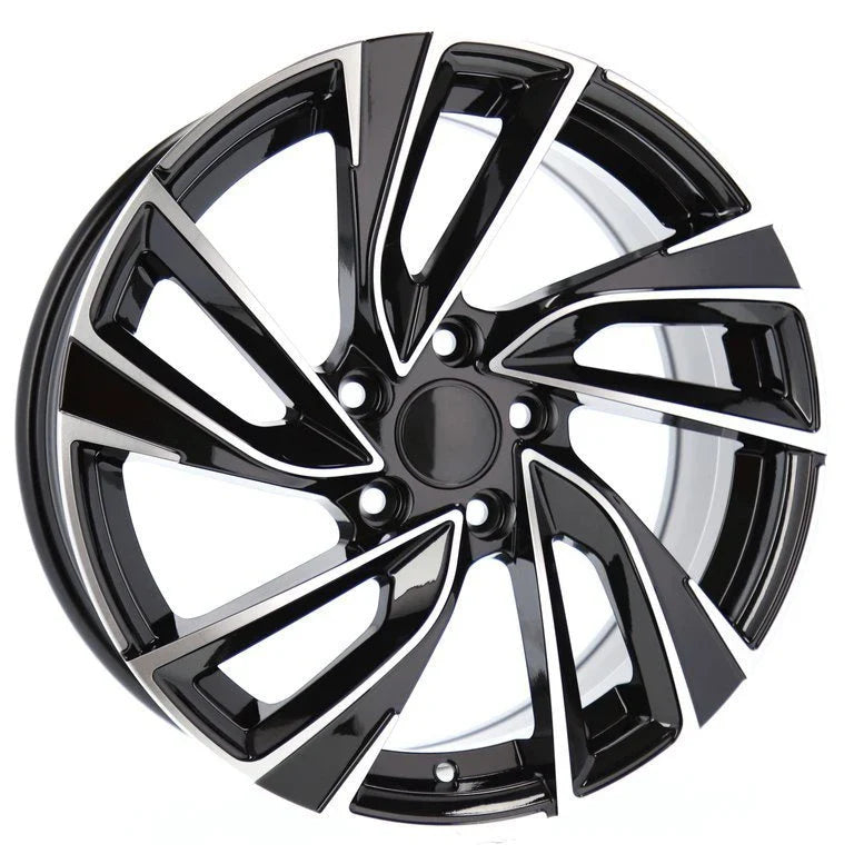 Alu kola pro Volkswagen B5772 7x17 5x112 ET45 57.1 Black Polished | Wheelsup.cz