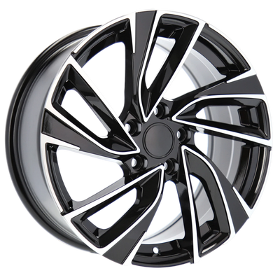 Alu kola pro Volkswagen B5772 7x17 5x100 ET45 57.1 Black Polished | Wheelsup.cz