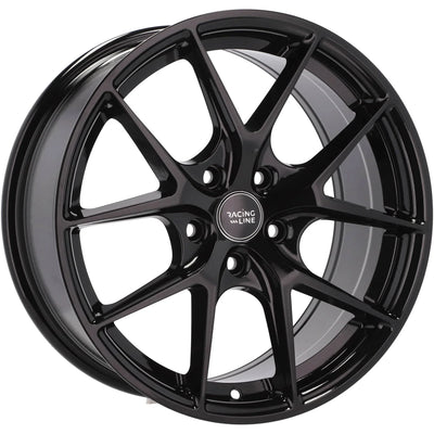 Alu kola Racing Line B5796 7.5x17 5x108 ET40 67.1 Black | Wheelsup.cz