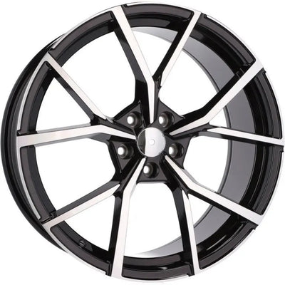 Alu kola pro Volkswagen B5801 8x18 5x112 ET41 57.1 Black Polished | Wheelsup.cz