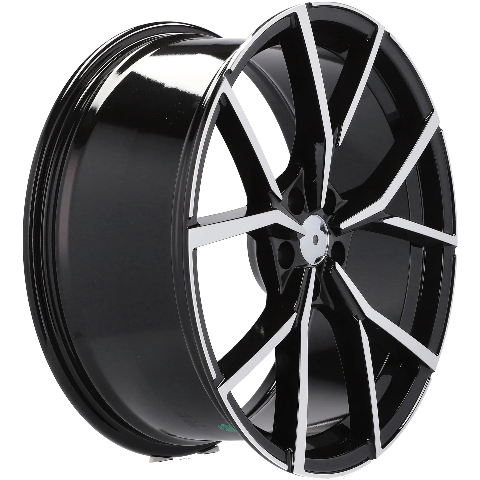 Alu kola pro Volkswagen B5801 7x17 5x112 ET45 57.1 Black Polished | Wheelsup.cz