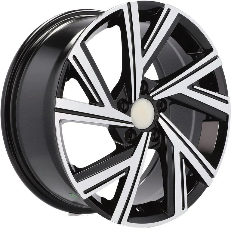 Alu kola Volkswagen B5805 7.5x17 5x100 ET45 Black Polished | Wheelsup.cz
