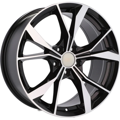 Alu kola pro Volkswagen B5808 8.5x20 5x112 ET38 57.1 Black Polished | Wheelsup.cz